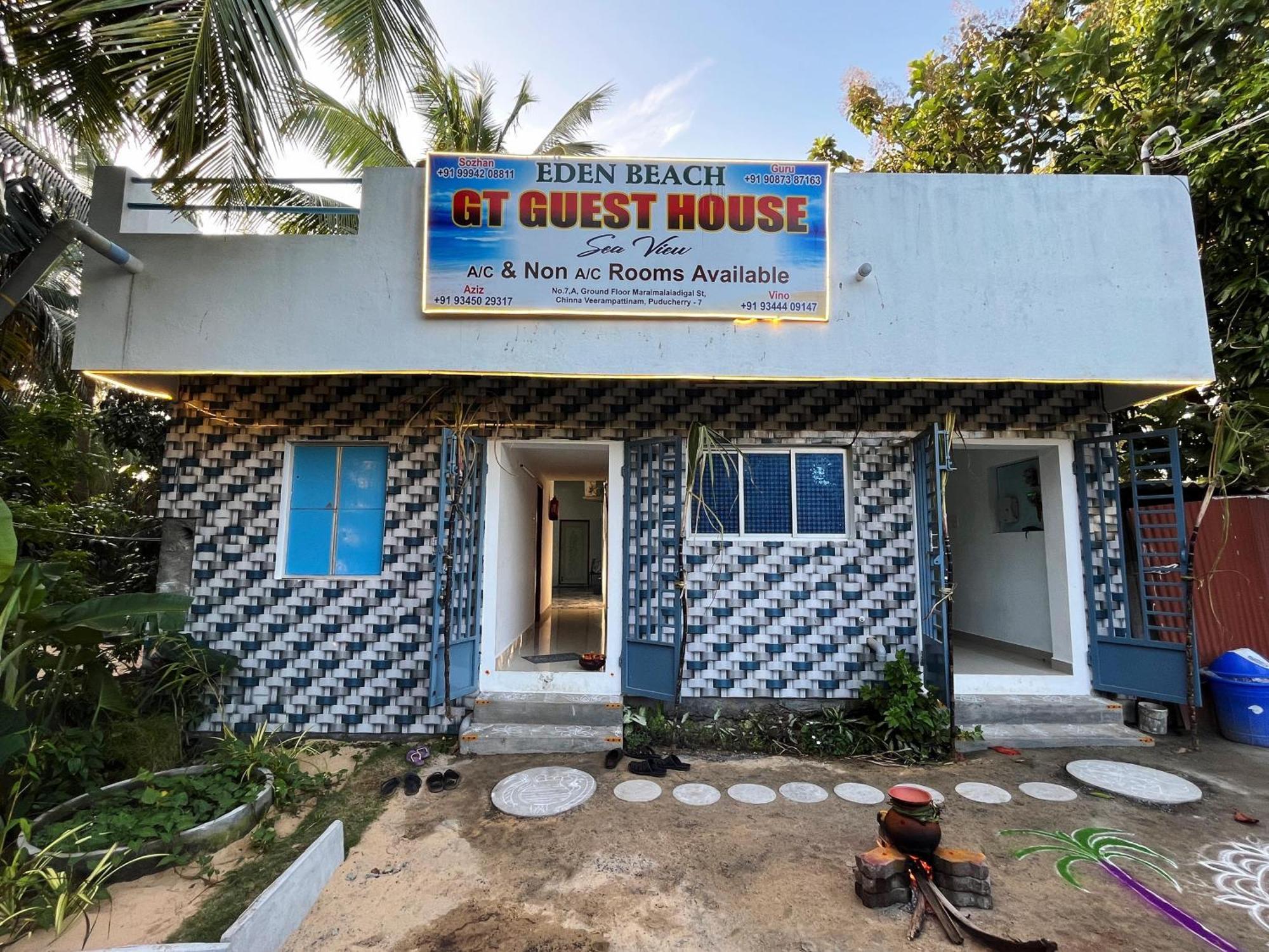 Gt Guest House Virāmpattinam 外观 照片